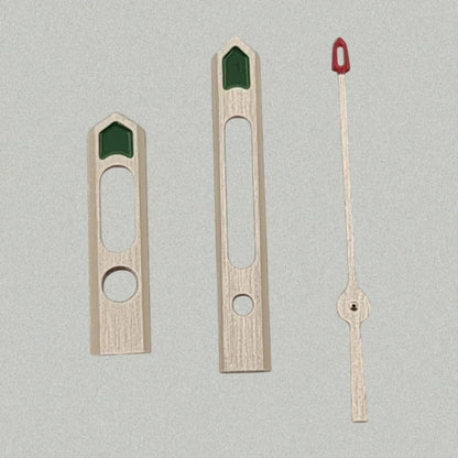 Modified Green Luminous Silver-Green Watch Hands for NH35/NH36/4R/7S Movement