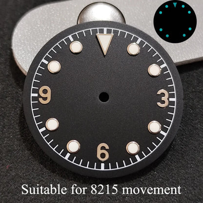 41mm For 8215 Watch Stainless Steel Case For 39.5mm Bezel Sapphire Glass Cases