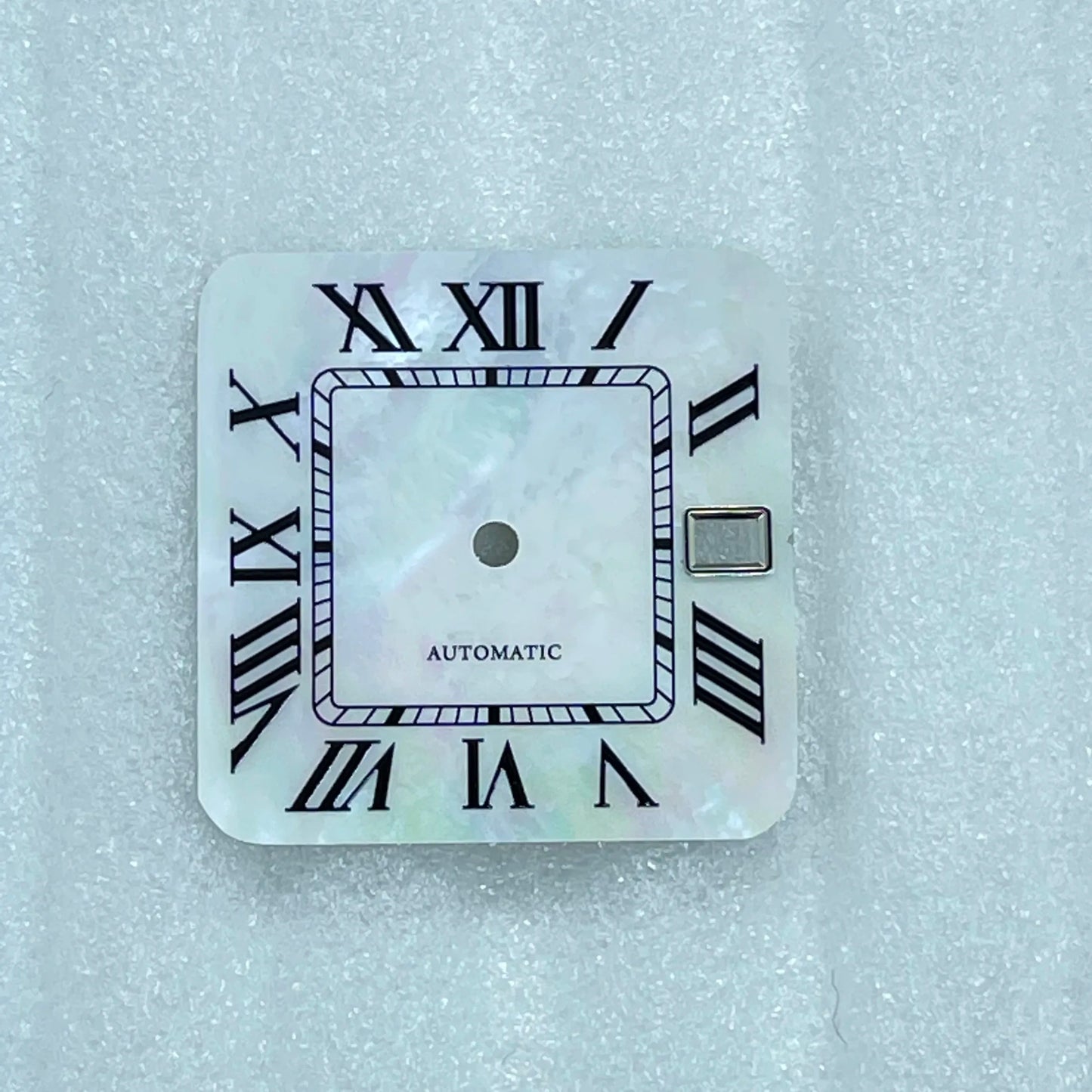 Personalized 27mm Square Roman Multicolor Watch Dial for NH35 NH36 Movement