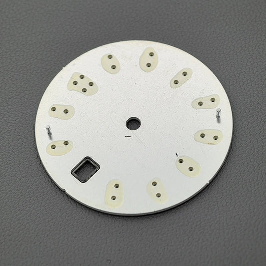 30.5mm Nautilus Green Luminous Watch Dial Fits NH35 NH36 NH38 4R35 4R36 6R 7S26
