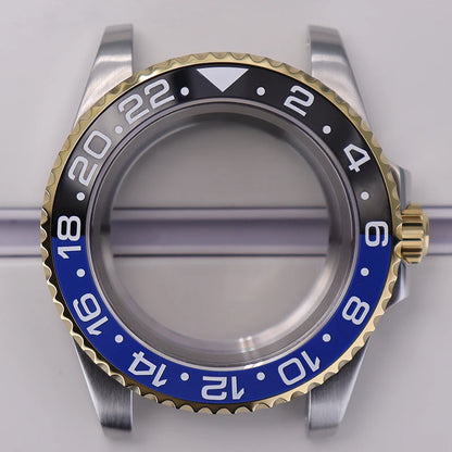 40mm Stainless Steel Watch Cases For Nh35 Nh34 Nh36 Nh70 Eta2824 8215 8205