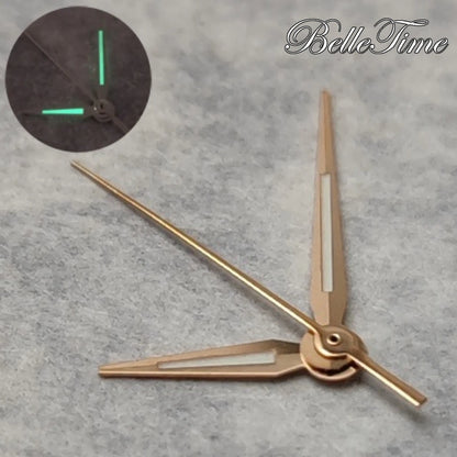 C3 Green luminous Multicolor Watch Hands for NH34 NH35 4R35 NH36 4R36 Movement