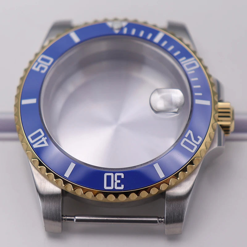 40mm Watch Case Sapphire For NH35 NH36 Eta2824 8215 Case 28.5mm Dial Submariner