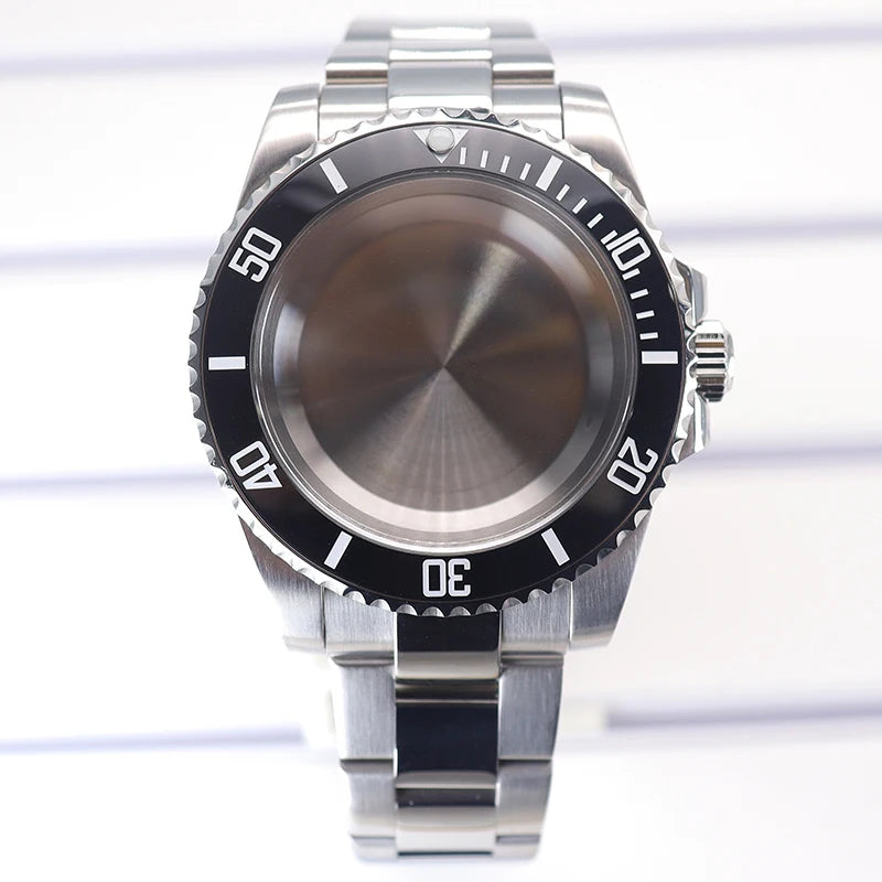 40mm Watch Cases Sapphire For Nh35 Nh36 Nh34/38 Nh70 Miyota 8215 Eta 2824 PT5000