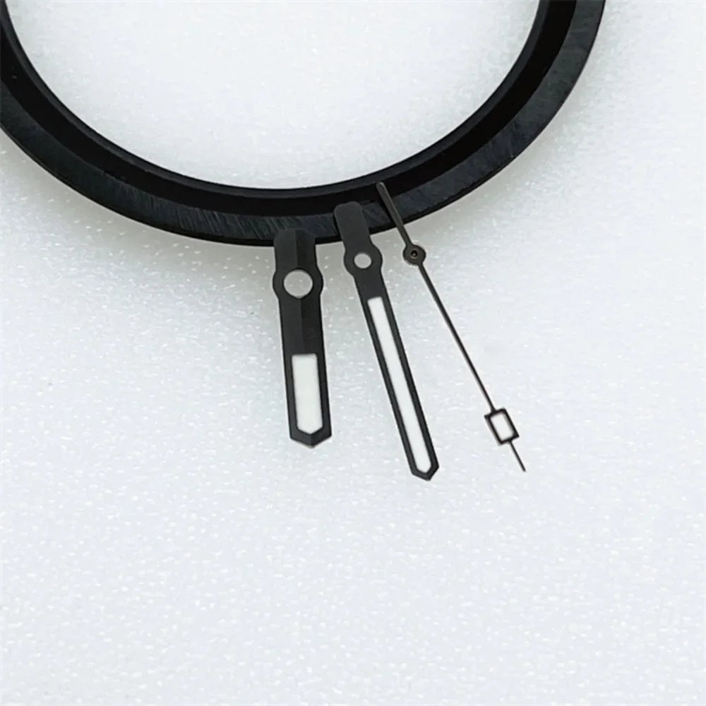 Green Luminous Hands for NH35 NH36 NH34 Movement Triangular Second Hand
