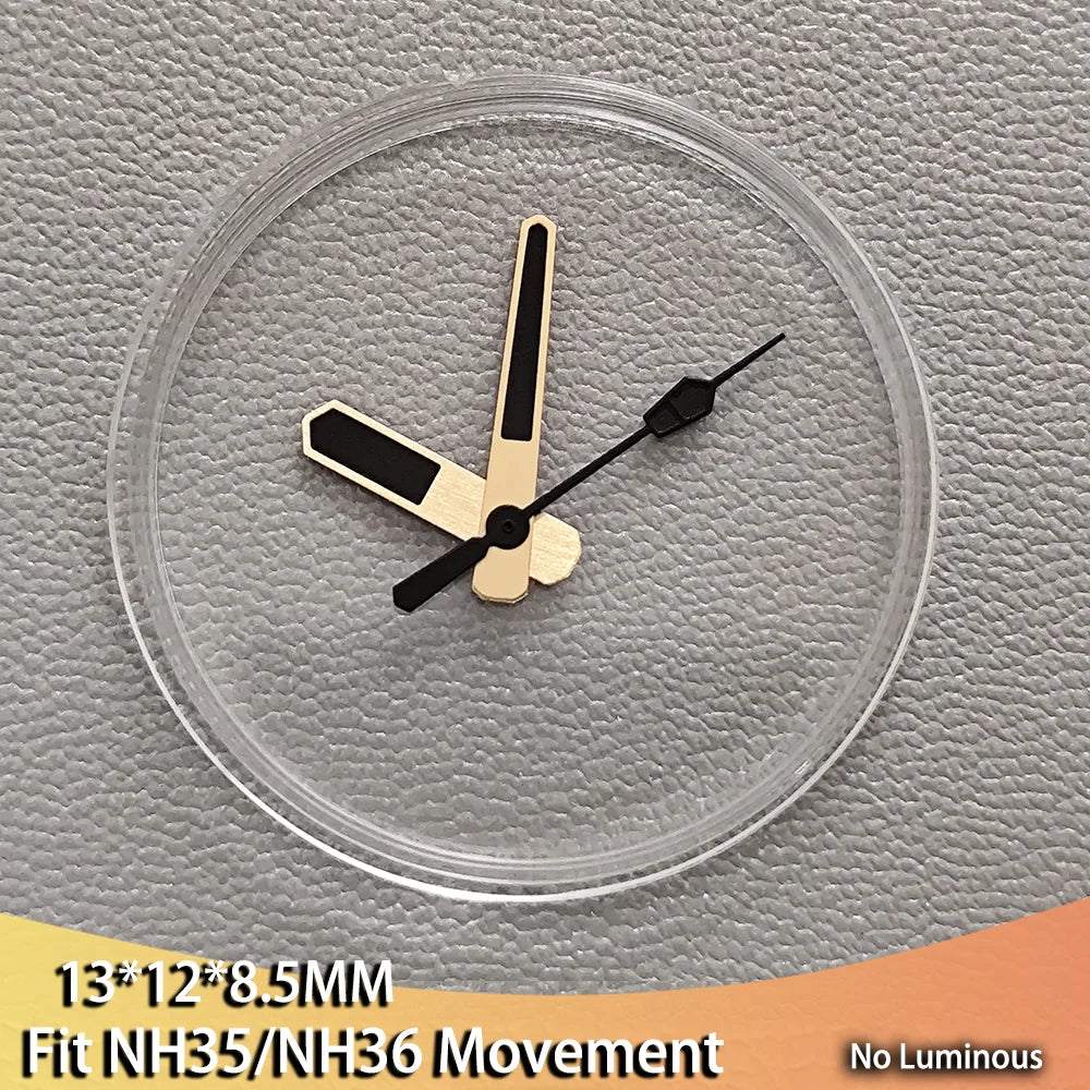 Various Styles Watch Hands Pointers Green Luminous For NH35 NH36 Movement