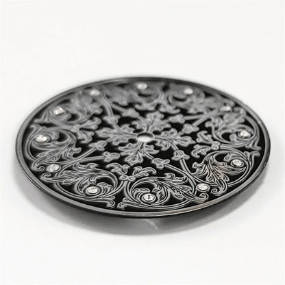36mm Modified Retro Silver Floral Watch Dial for ETA 6497 ST3600 Movement
