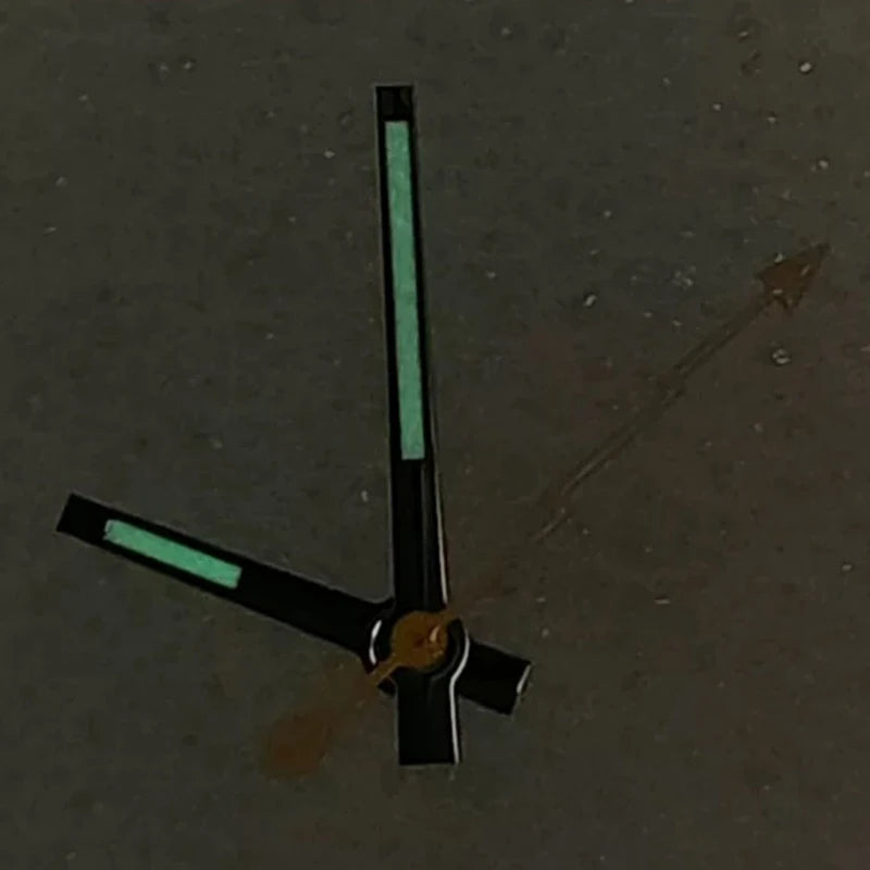 Modified Green Luminous Date-Lighting Watch Hands for NH35/NH36/4R/7S Movement