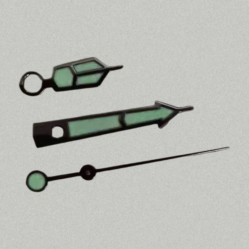 Modified Seiko Arrow Green Luminous Watch Hands for NH35/NH36/4R/7S Movement