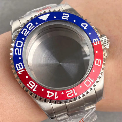 43mm Watch Case with Sapphire Fit DEEP Sea Homage for NH34/35/36 ETA 2824 2836