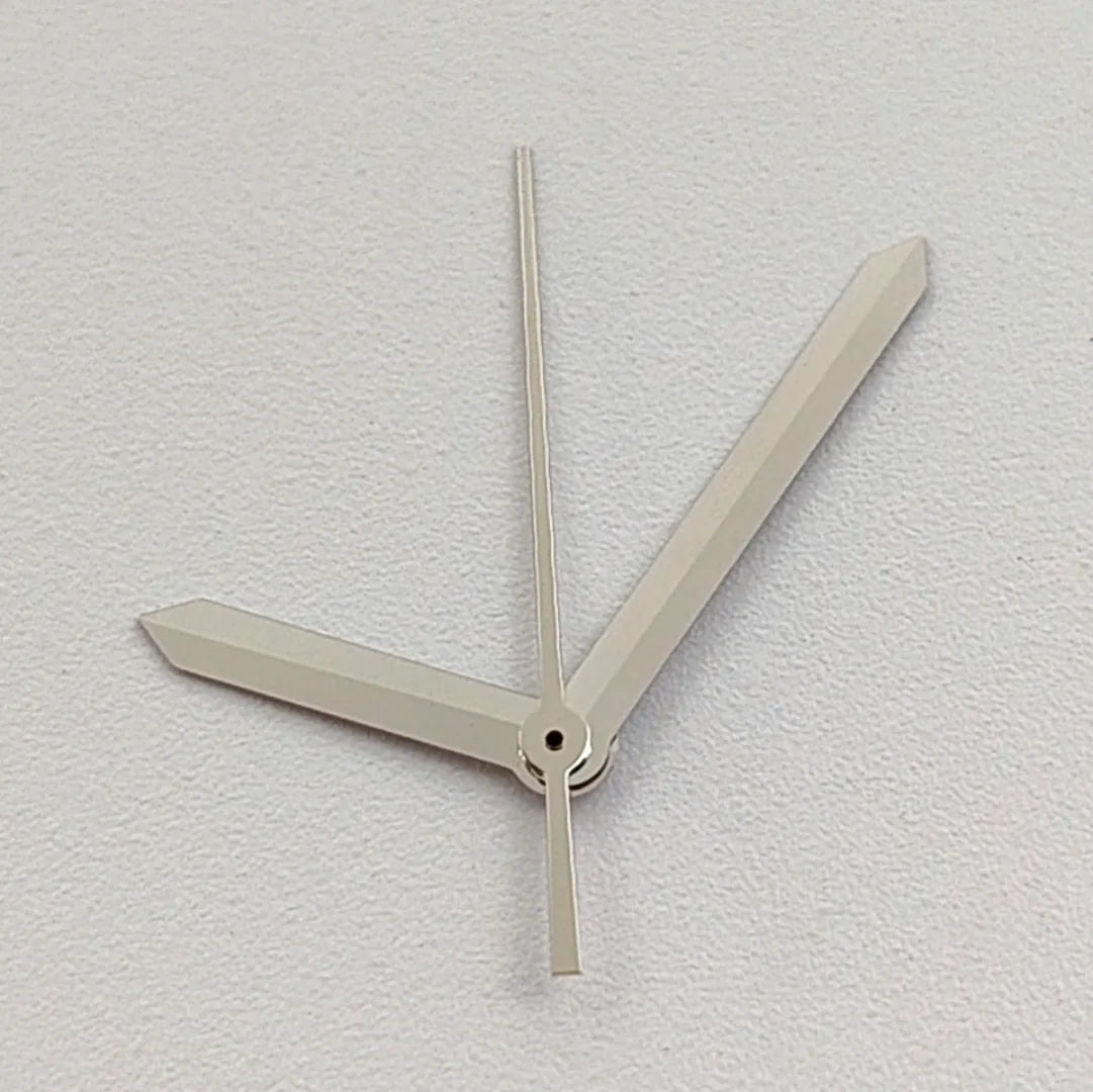 Silver Polished No Luminous Needle Modified Watch Hands for NH35/NH36/4R/7S