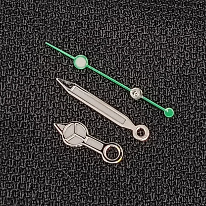 Watch Hands Blue/ Green Second Hand Blue Luminous for 2813 3804 Miyota 8205 8215