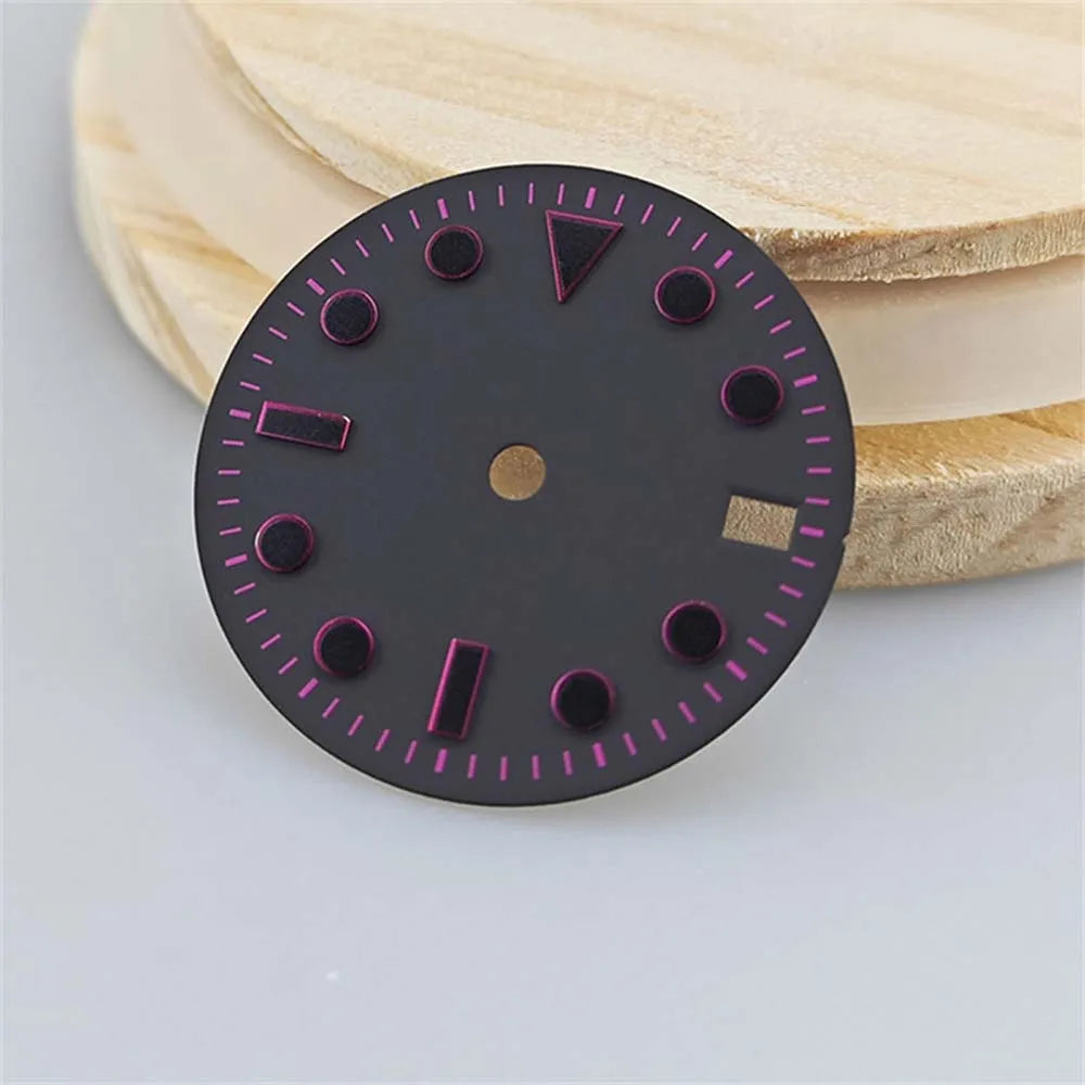 28.5mm Watch Dial + Watch Hands for NH34 NH35 4R35 Movement Modified Part