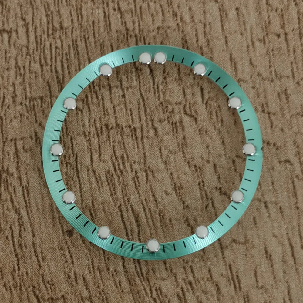 28.5mm Multicolor Ring Watch Bezel Inner Shadow Watch Face for NH70 Movement