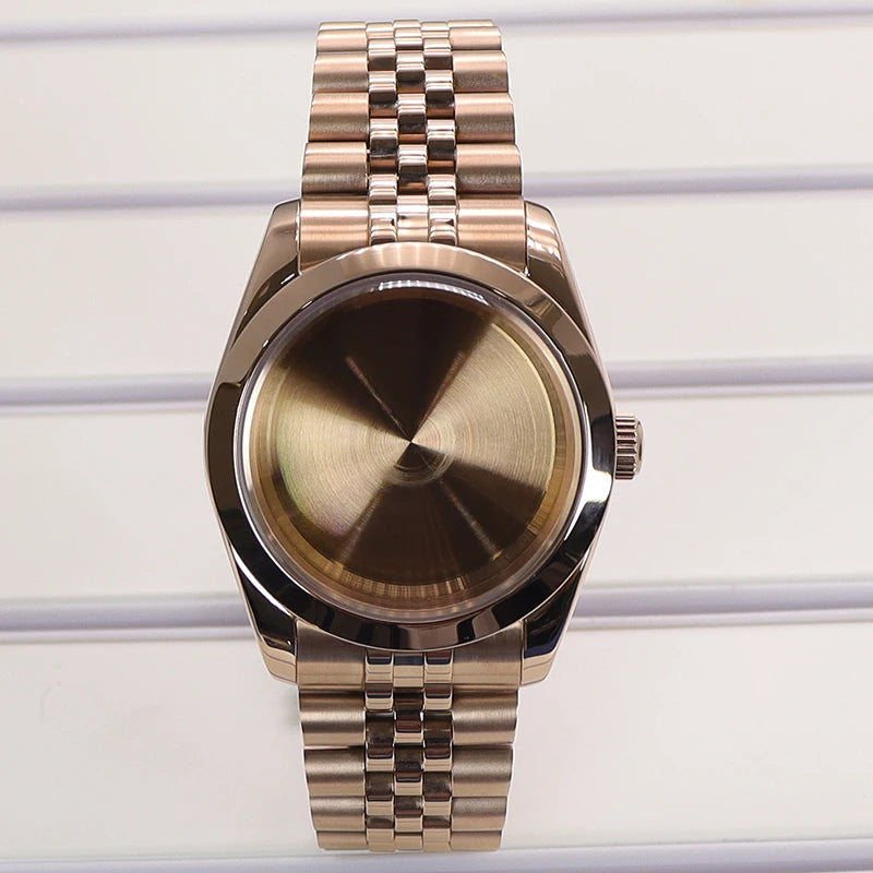 36/39mm Watch Cases and Strap Sapphire Glass For NH35 NH36 NH34 NH38 Miyota 8215