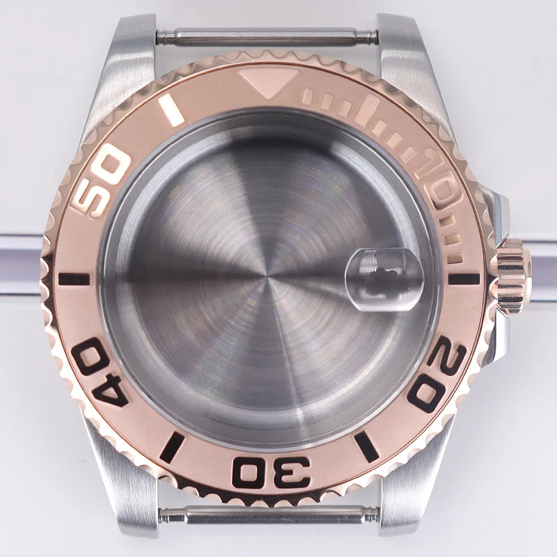 40mm Watch Case For NH35 NH34 NH36 NH70/Miyota8215/Eta2824 PT5000 Slide Buckle