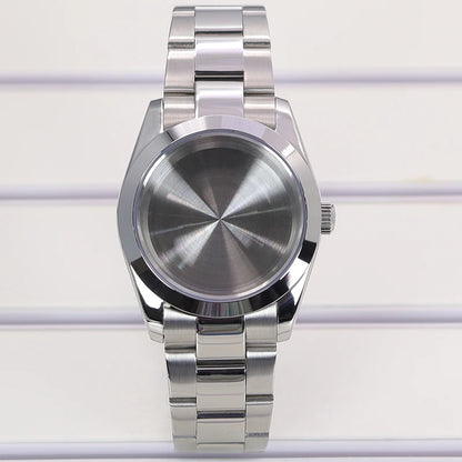 36/39mm Watch Cases and Strap Sapphire Glass For NH35 NH36 NH34 NH38 Miyota 8215