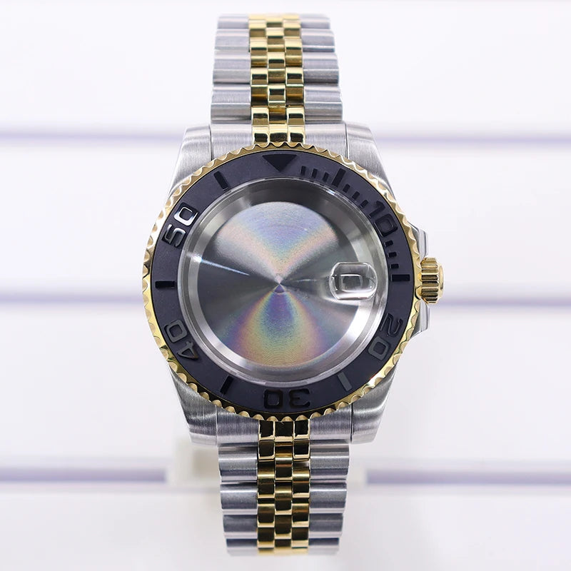 40mm Watch Case Sapphire For SUB Nh35 GMT Nh34 Nh36 Nh70 Nh72 2824 Miyota8215