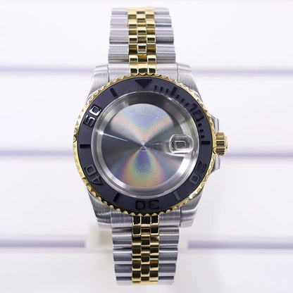40mm Watch Case Sapphire For SUB Nh35 GMT Nh34 Nh36 Nh70 Nh72 2824 Miyota8215
