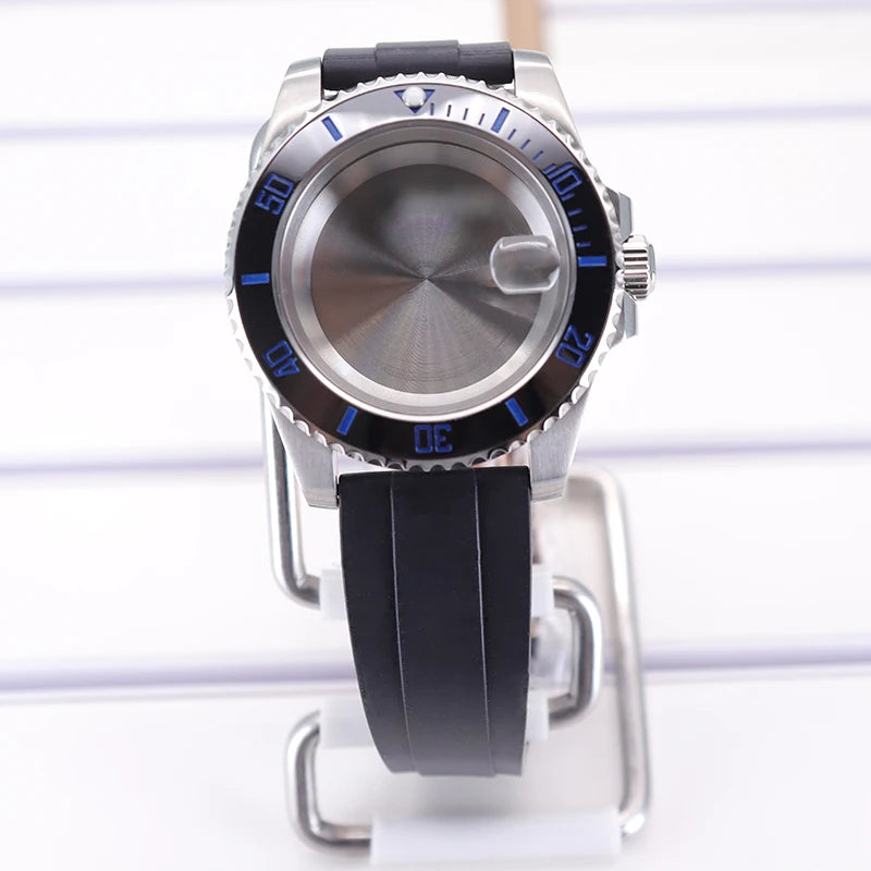 40mm Watch Case For 4R NH35 NH36 NH34/38 NH70 8215 Eta2824 PT5000 Sapphire Glass