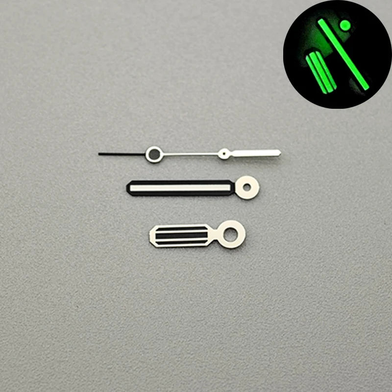 Mod NH35 NH36 Green Luminous Watch Hands For SRPD SKX007 SKX009 4R35 4R36 7S26
