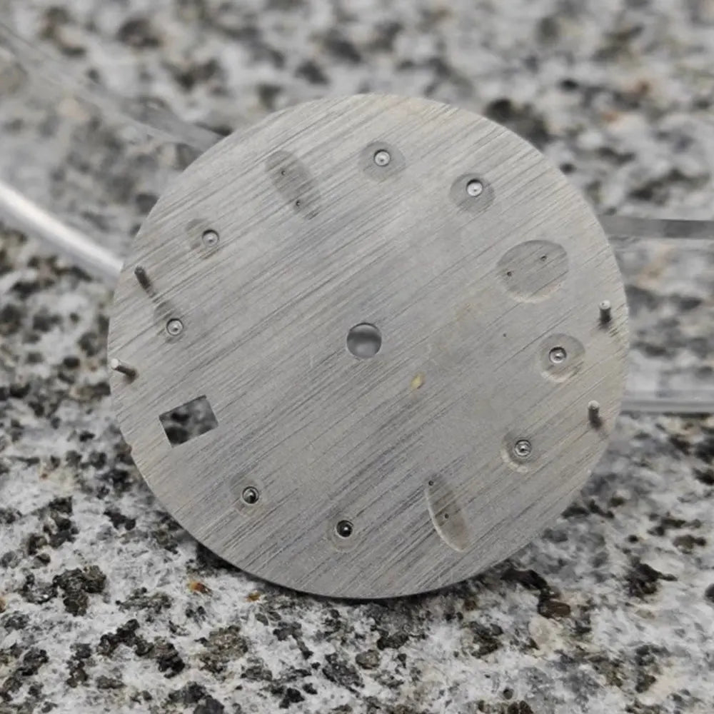 Modified 28.5mm Meteorite Watch Dial Suitable For NH34 NH35 NH36 C3 Luminous