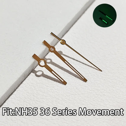 Rose Gold/Silver/Gold Watch Hands Pointers for NH35/36/ Miyota 8215 Movement