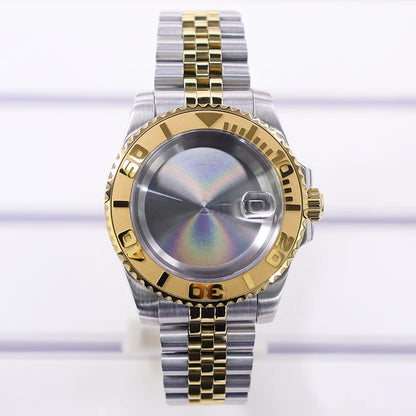 40mm Watch Case Sapphire Glass For Nh35 Nh34 Nh36 Nh72 2824 Miyota 8215 SUB GMT