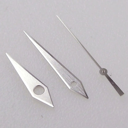 Silver Edge Watch Hand by GS, compatible with NH35 NH36 7s36 7s35 6r15 4r35 4r36, precision pointer for SKX models.