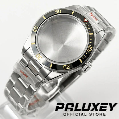 39MM Bezel Domed Sapphire Crystal Case for NH34 NH35 NH36 NH38 ETA 2824 PT5000