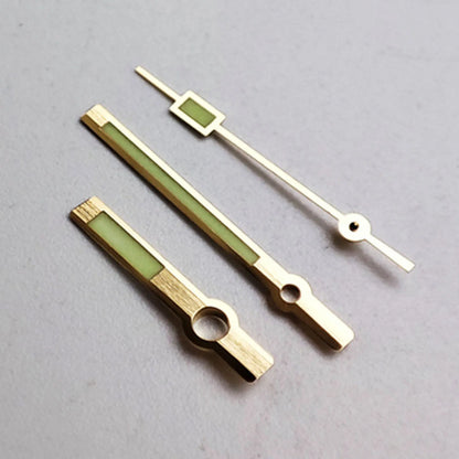 NH35 Hands Green Luminous Gold/Silver Watch Hands Pointers for NH35 NH36 4R
