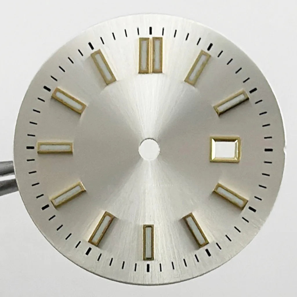 31MM Ladies Round Polished Fluted Bezel Sapphire Crystal Watch Case for NH05/06
