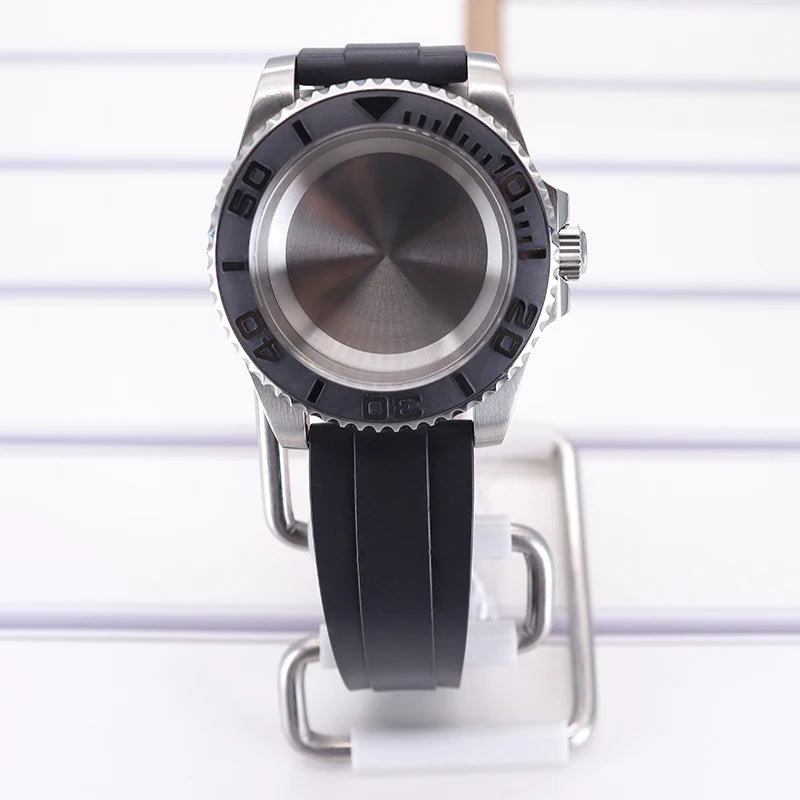 40mm Watch Case For 4R NH35 NH36 NH34/38 NH70 8215 Eta2824 PT5000 Sapphire Glass