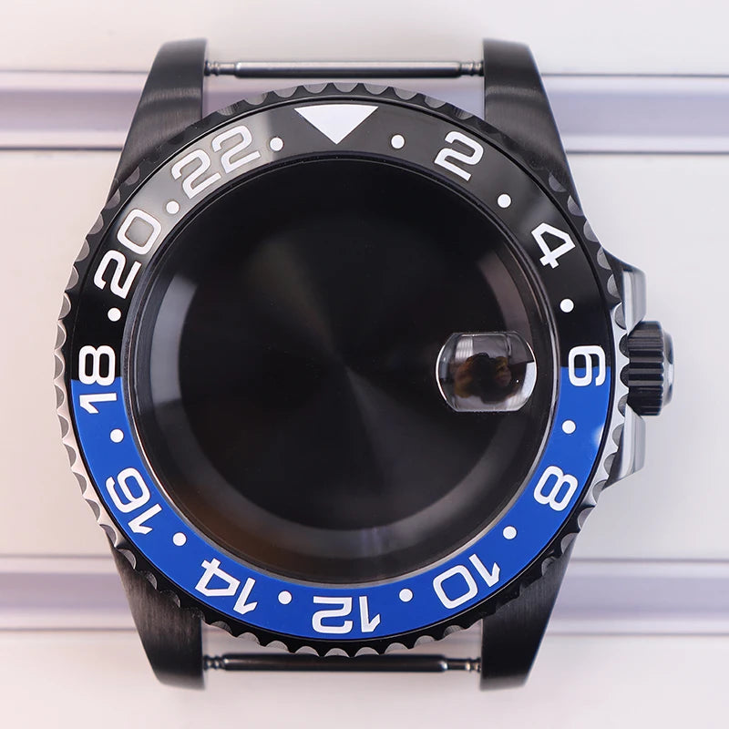 40mm Watch Case For NH34 NH35 NH36 NH38 NH70 4R36 Miyota 8215 Eta 2824 GMT SUB