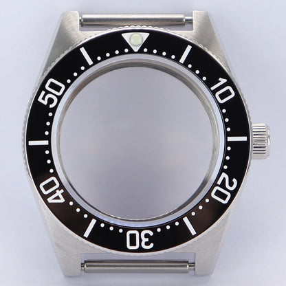 40mm Steel Watch Case Sapphire For NH35 NH36 NH34 4R36 Mod SPB143J1/SPB253J1