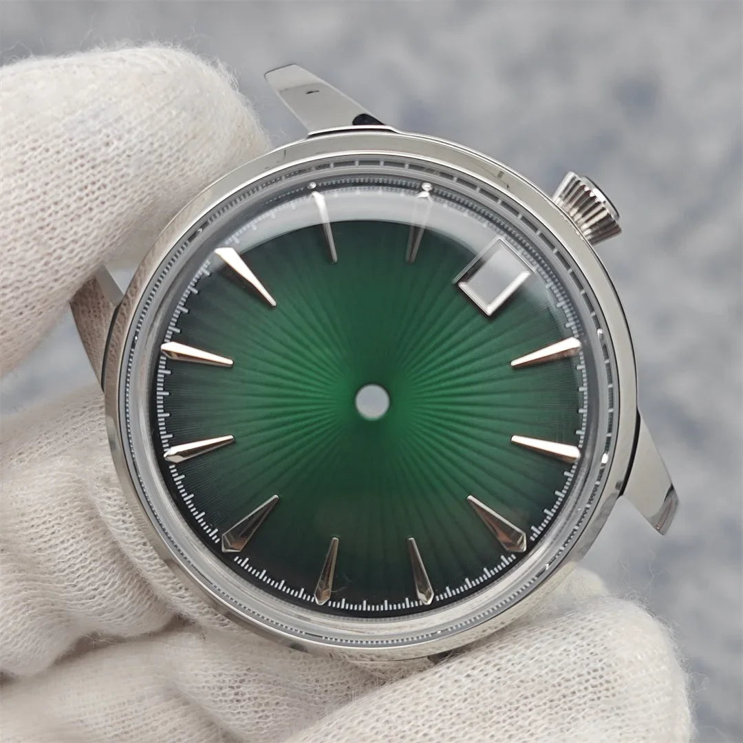 33mm Bubble Crystal Women's Cocktail Steel Watch Case for NH35/NH36/4R35A/4R36A