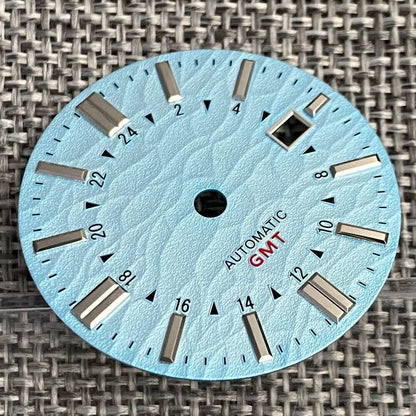 33.5mm Dial Luminous Mark fit GS Model Vintage Style NH34A Movement Watch