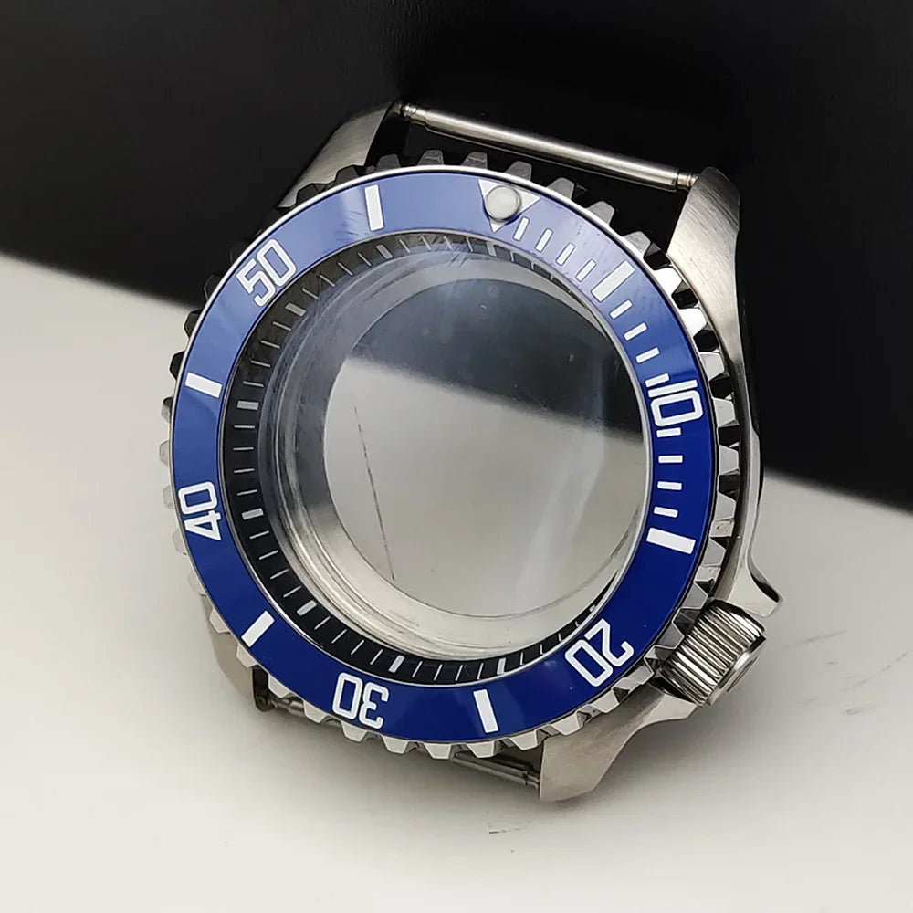 42MM Watch Case SKX Case with Sapphire for Seiko 007  Fits NH35 NH36 Movement