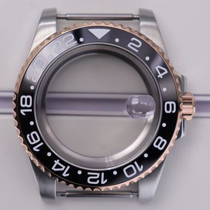 40mm Watch Case For NH35 NH34 NH36 NH70/Miyota8215/Eta2824 PT5000 Slide Buckle