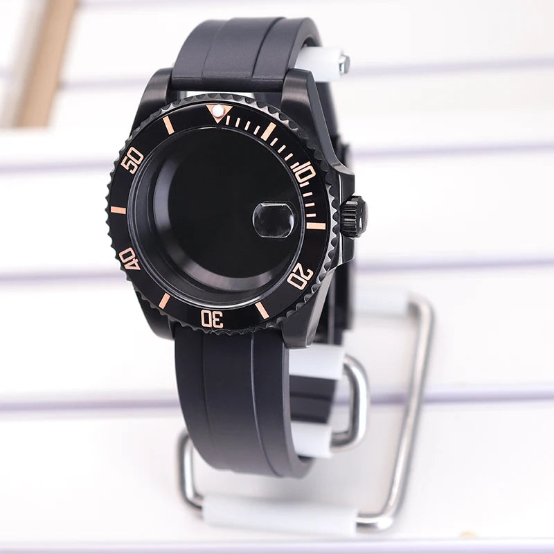 40mm Watch Case For NH35 NH34 NH36 4R36 NH70 Miyota 8215 Eta 2824 SUB GMT