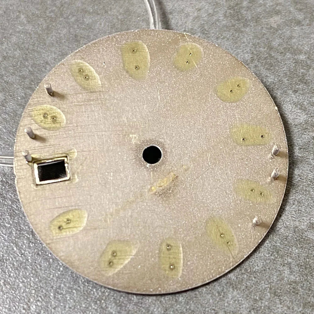 Kagawana 29mm full luminous watch dial for NH35 NH36 DIY, 3/3.8/4 clock feet, sleek no-logo design