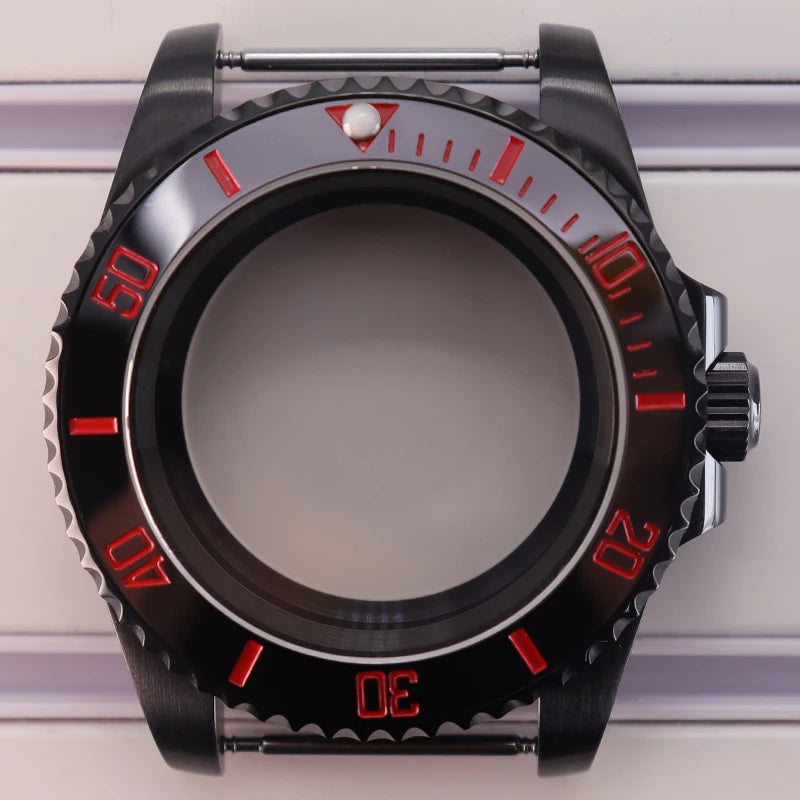 40mm Watch Case For NH34 NH35 NH36 NH38 NH70 4R36 Miyota 8215 Eta 2824 GMT SUB