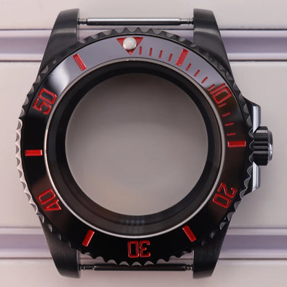 40mm Watch Case For NH34 NH35 NH36 NH38 NH70 4R36 Miyota 8215 Eta 2824 GMT SUB