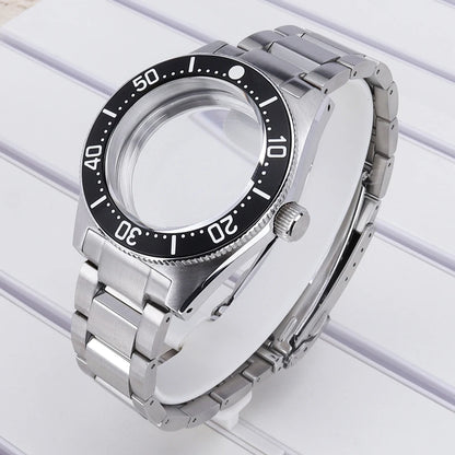 40mm Watch Case For Mod SPB143J1/SPB253J1 Tiger Whale NH35 NH36 NH34 4R36 NH70