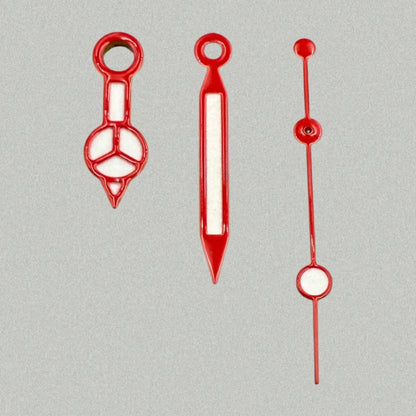 Modified Green Luminous Cusp Watch Hands Pointers for NH35/NH36/4R/7S Movement