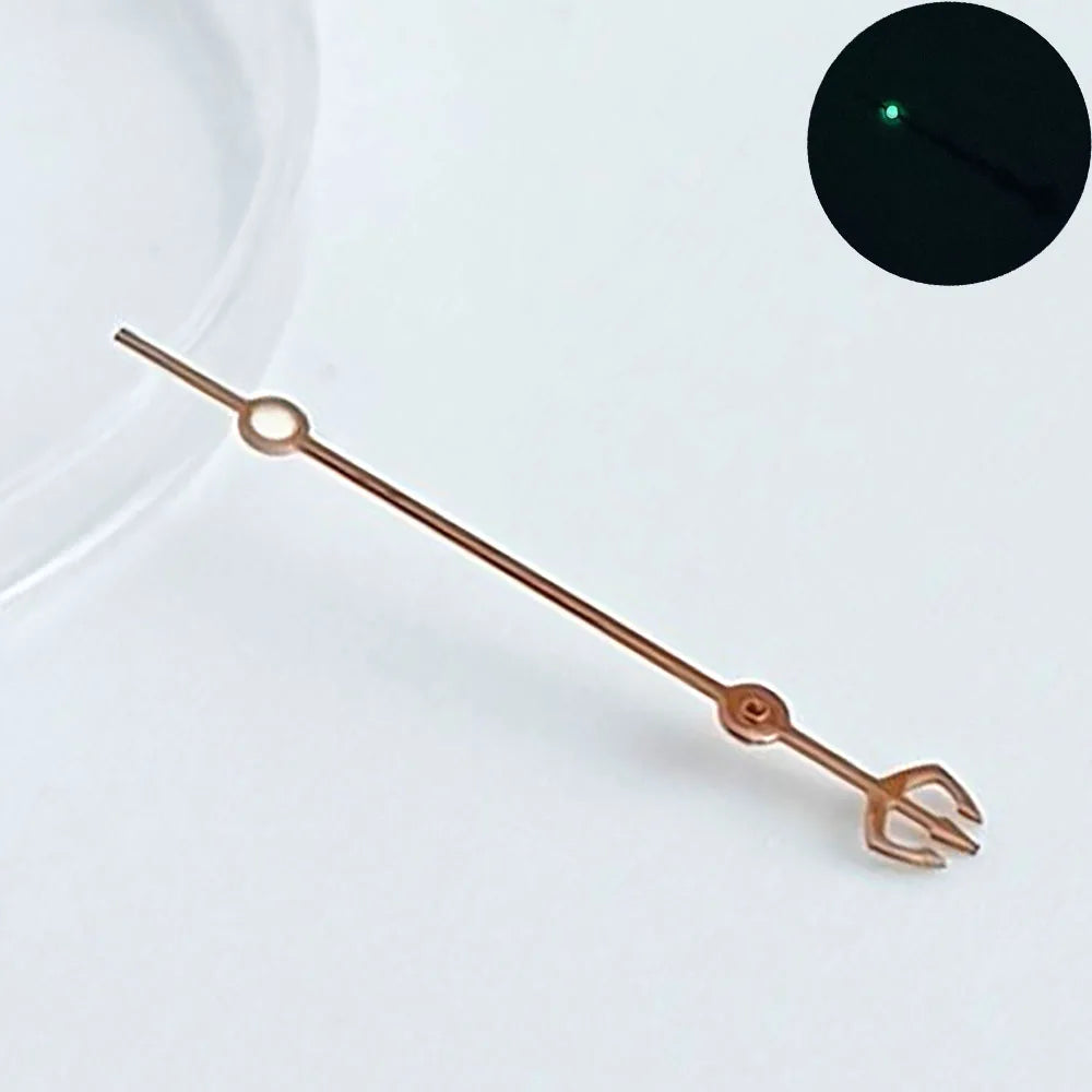 Watch pointer green luminous fit NH34 NH 35 NH36 movement watch hands refit watch Personalized second hand