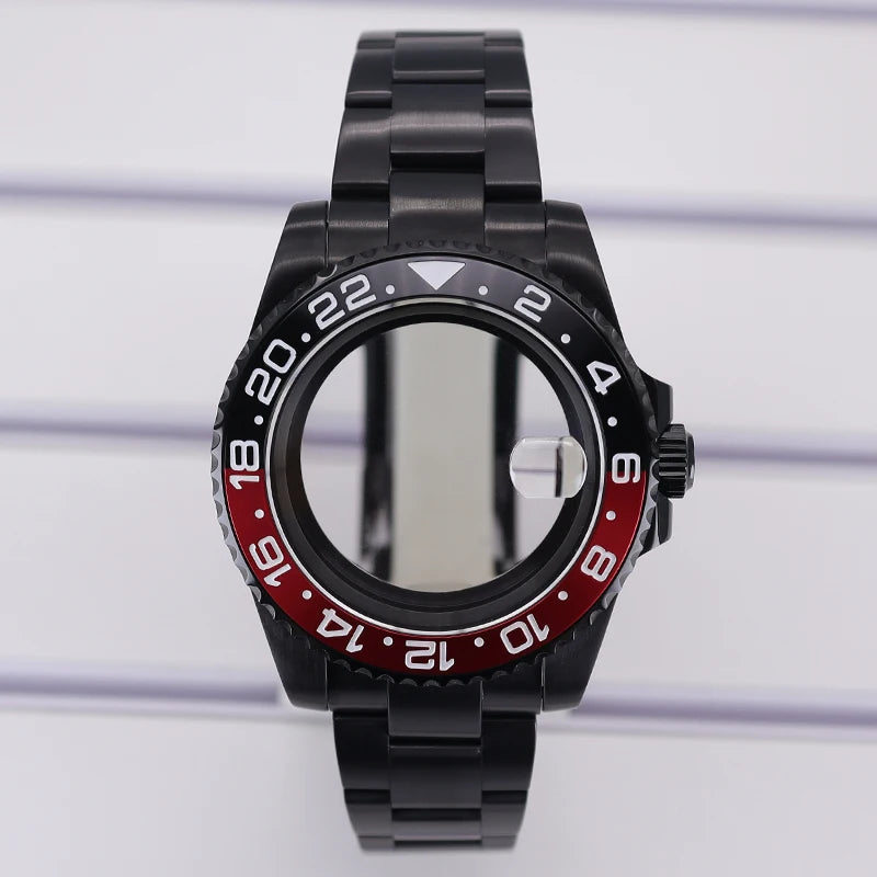 40mm Cases For SUB GMT NH34 NH35 NH36 NH38 4R36 Miyota8215 Eta 2824 Mod YACHT