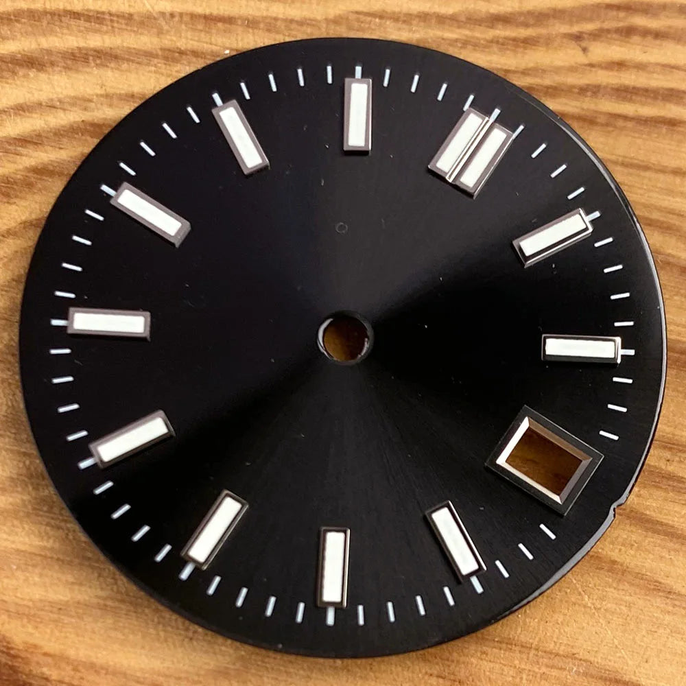 29mm Multicolor Watch Sunburst Dial Suitable For Date just NH35 NH35 NH36