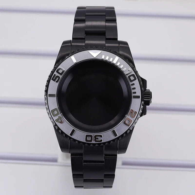 40mm Cases For SUB GMT NH34 NH35 NH36 NH38 4R36 Miyota8215 Eta 2824 Mod YACHT