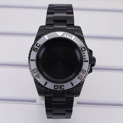 40mm Cases For SUB GMT NH34 NH35 NH36 NH38 4R36 Miyota8215 Eta 2824 Mod YACHT